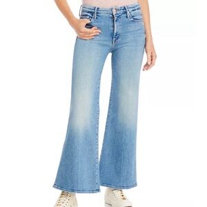 MOTHER The Roller high rise wide leg jeans